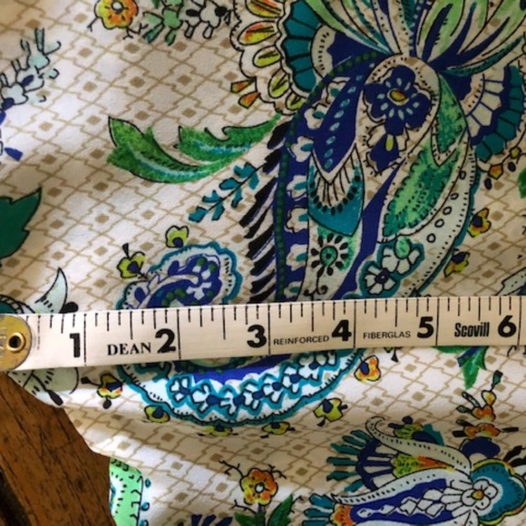 Women's Joie Paisley Blouse / Top S/P (Small) - Picture 10 of 16